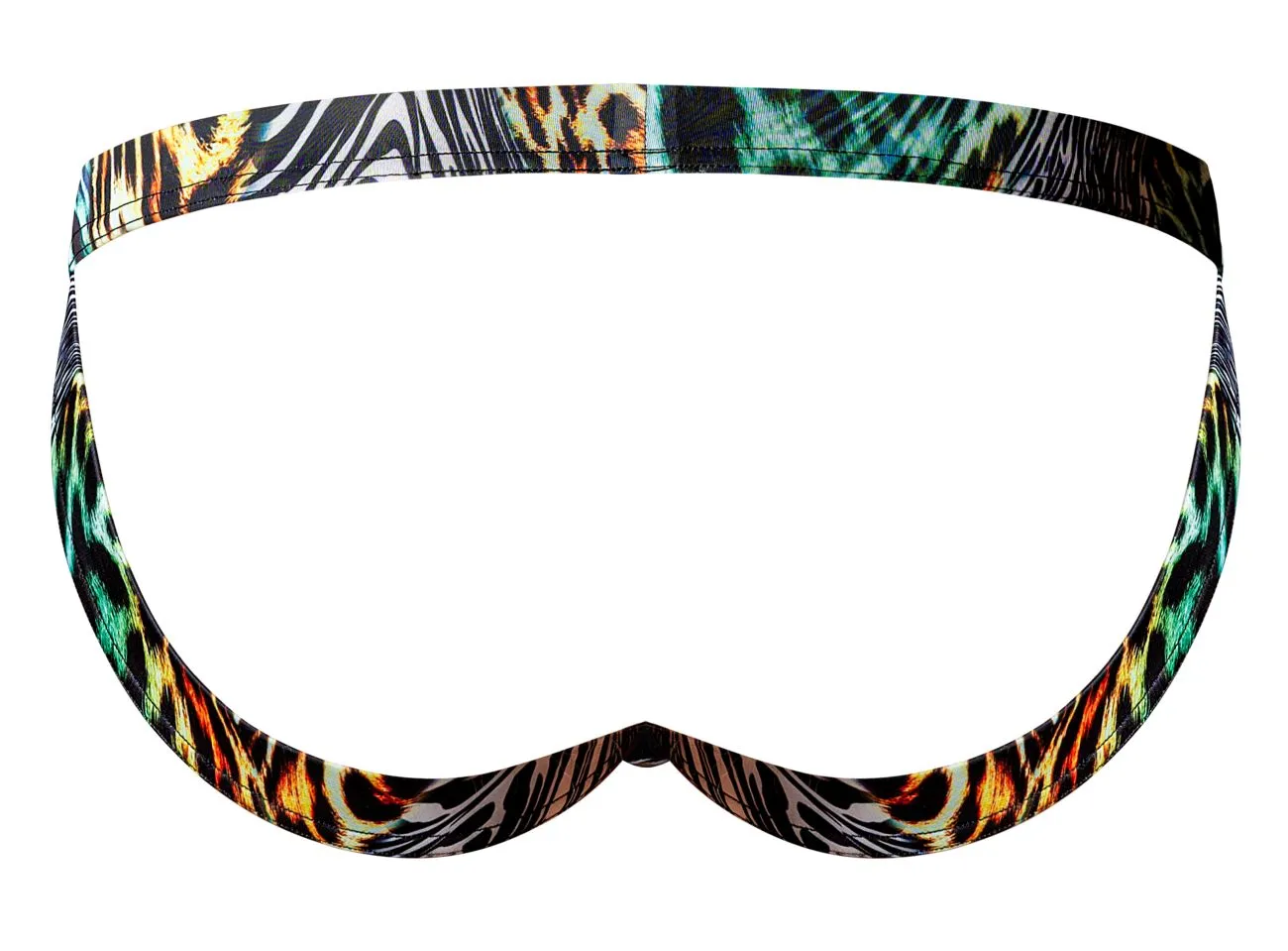 Bekleidung_Herren Power_Herrenunterwäsche Male Power 392-295 Wildes Sport-Supporter-Modell Farbe Mehrfarbig Tierprint
