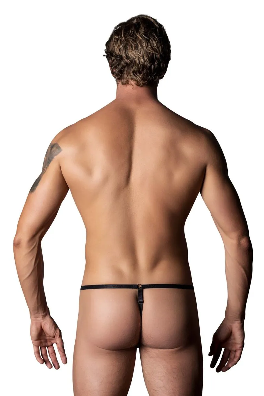 Bekleidung_Herren Power_Herrenunterwäsche Male Power 451-295 Go Wild Verstellbarer G-String Farbig Bedruckt
