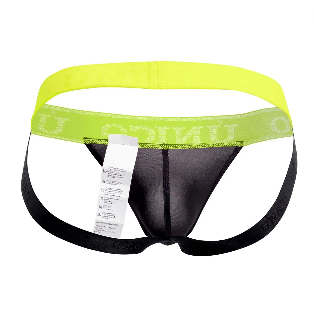 Bekleidung_Mundo Unico_Herrenunterwäsche Unico 19160301212 FARBEN Standard Jockstrap Farbe 99-Schwarz