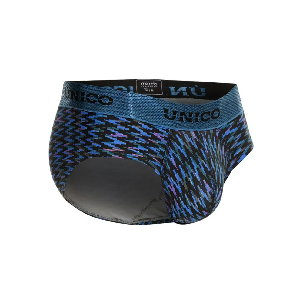 Bekleidung_Mundo Unico_Herrenunterwäsche Unico 23080101121 Filament-Slip Farbe 46-Blau
