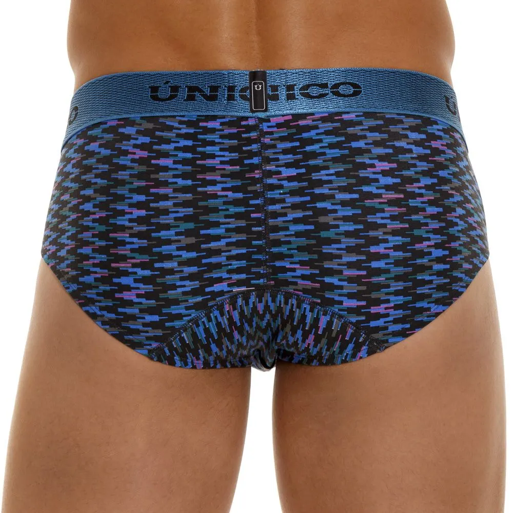 Bekleidung_Mundo Unico_Herrenunterwäsche Unico 23080101121 Filament-Slip Farbe 46-Blau