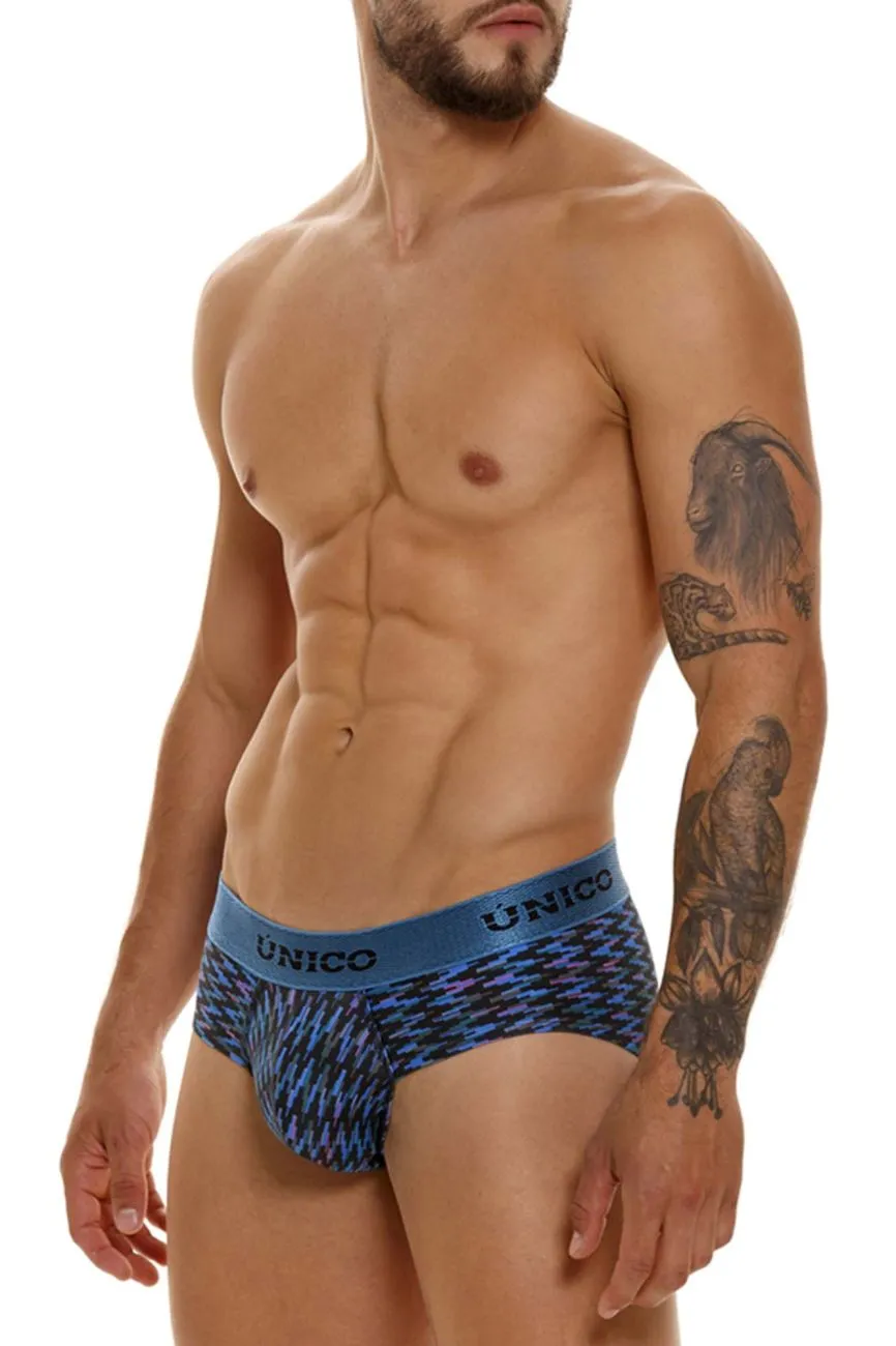 Bekleidung_Mundo Unico_Herrenunterwäsche Unico 23080101121 Filament-Slip Farbe 46-Blau