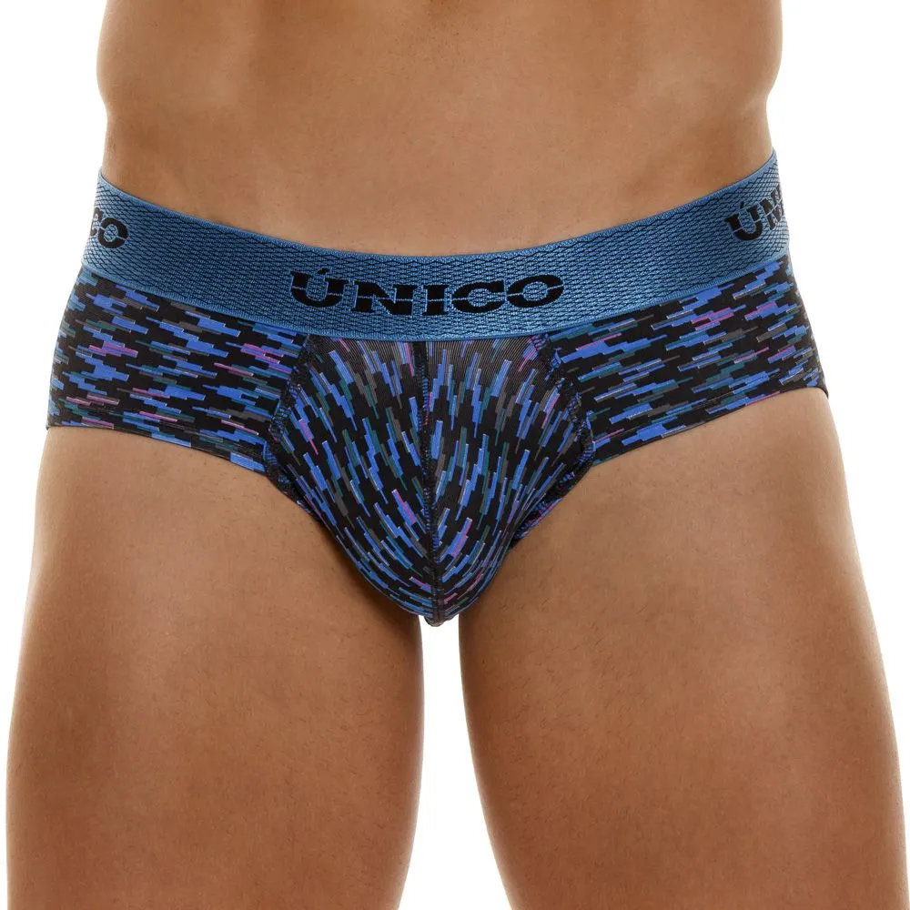 Bekleidung_Mundo Unico_Herrenunterwäsche Unico 23080101121 Filament-Slip Farbe 46-Blau