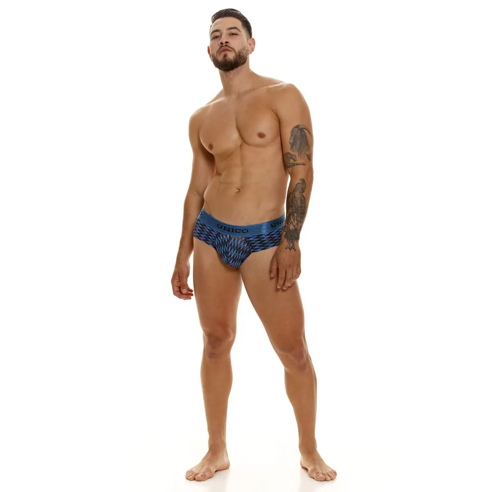 Bekleidung_Mundo Unico_Herrenunterwäsche Unico 23080101121 Filament-Slip Farbe 46-Blau