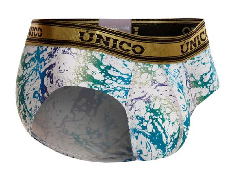 Bekleidung_Mundo Unico_Herrenunterwäsche Unico 24020101105 Gasoleo Slips Farbe 59-Weiß