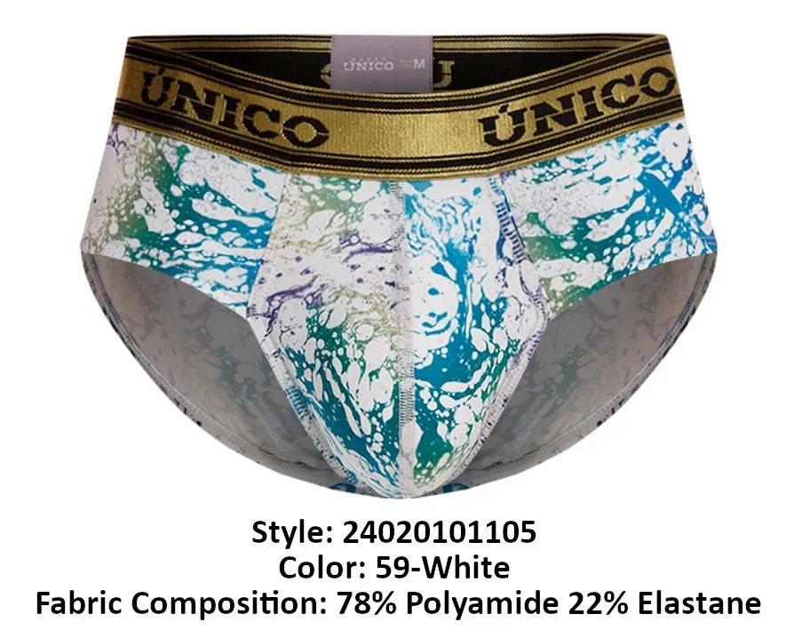 Bekleidung_Mundo Unico_Herrenunterwäsche Unico 24020101105 Gasoleo Slips Farbe 59-Weiß