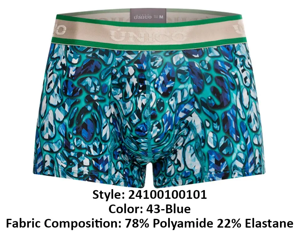 Bekleidung_Mundo Unico_Herrenunterwäsche Unico 24100100101 Titanico Slips Farbe 43-Blau