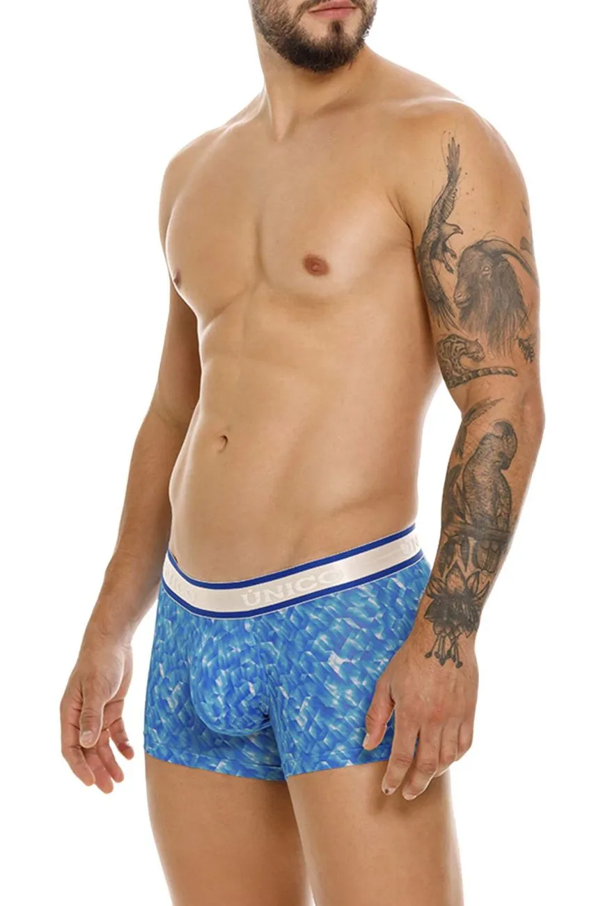 Bekleidung_Mundo Unico_Herrenunterwäsche Unico 24100100106 Palindromo Slip Farbe 46-Blau
