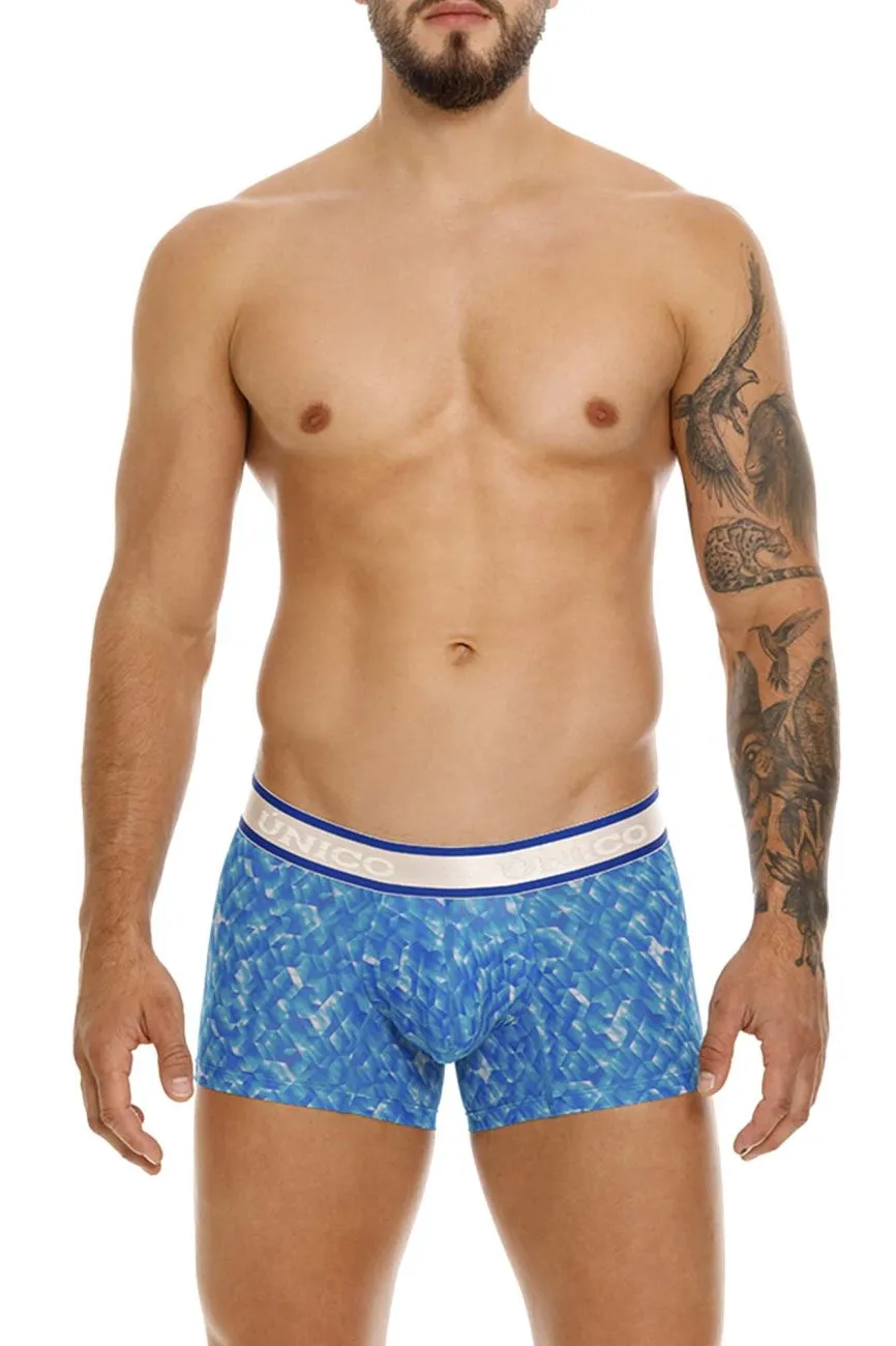 Bekleidung_Mundo Unico_Herrenunterwäsche Unico 24100100106 Palindromo Slip Farbe 46-Blau