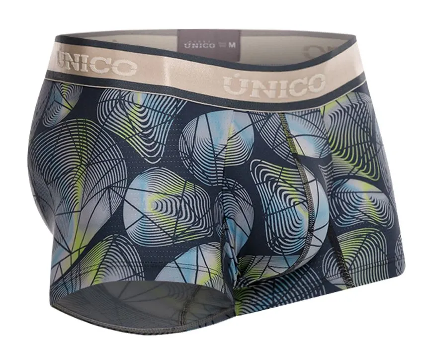 Bekleidung_Mundo Unico_Herrenunterwäsche Unico 24100100103 Strahlende Boxershorts Farbe 59-Grau