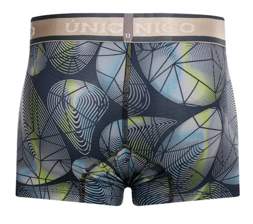Bekleidung_Mundo Unico_Herrenunterwäsche Unico 24100100103 Strahlende Boxershorts Farbe 59-Grau