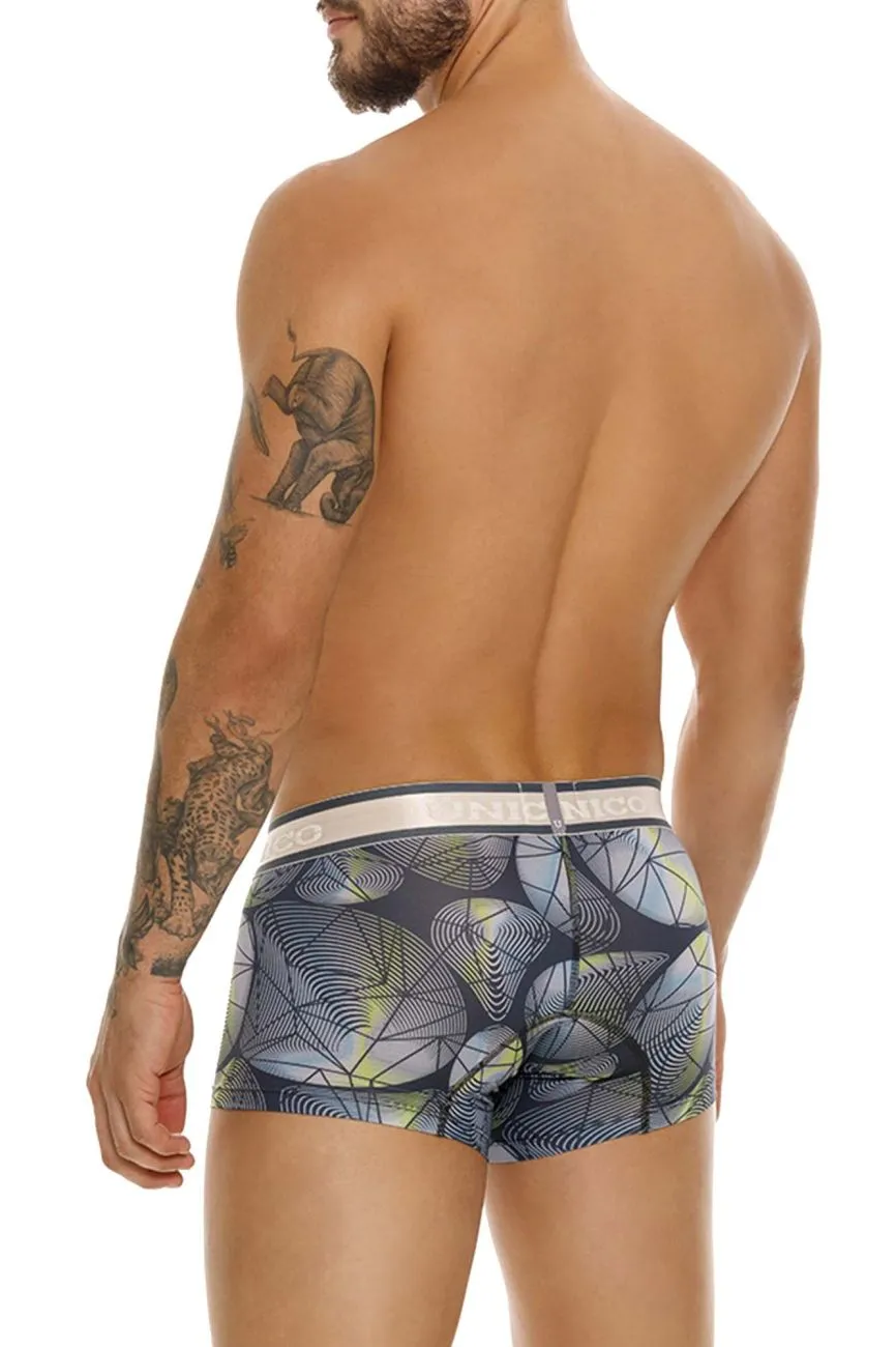 Bekleidung_Mundo Unico_Herrenunterwäsche Unico 24100100103 Strahlende Boxershorts Farbe 59-Grau