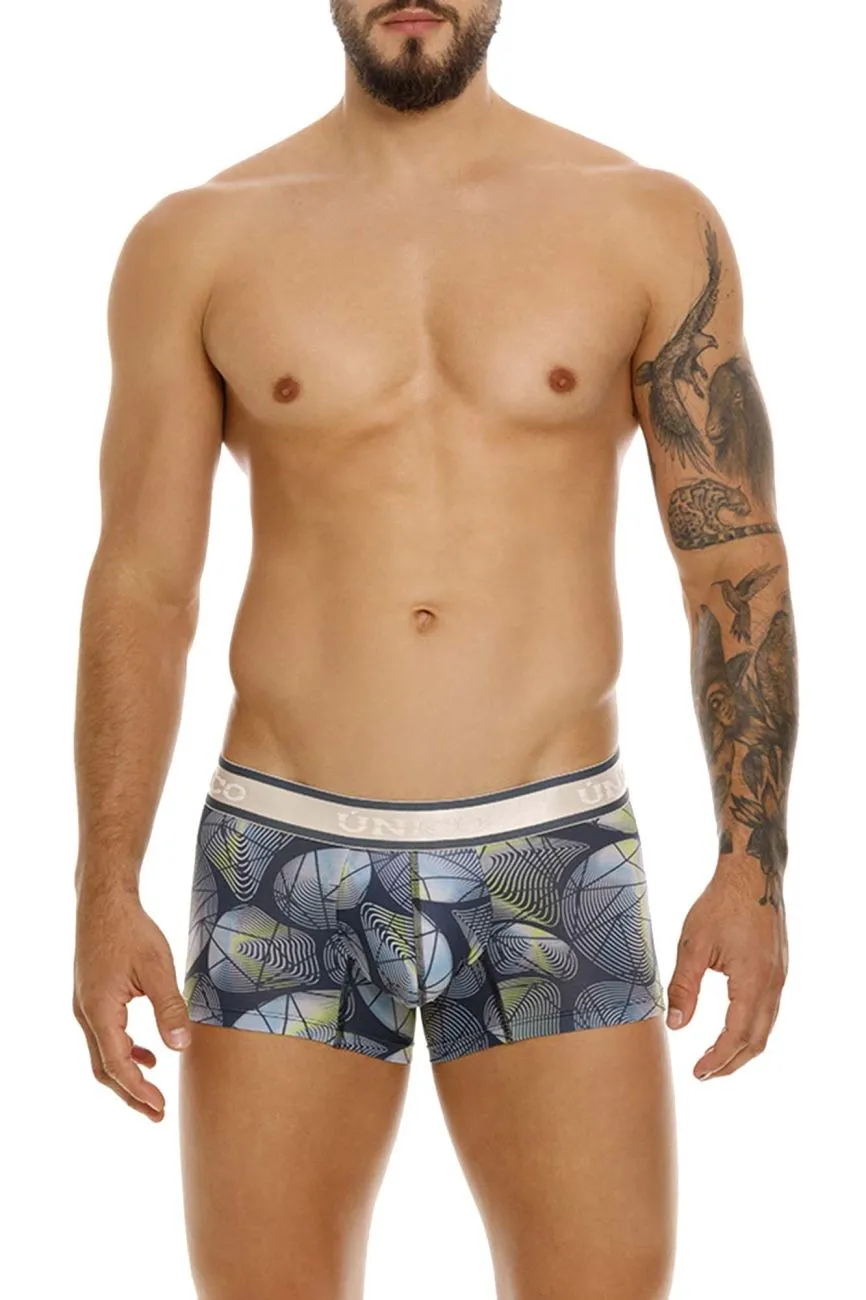 Bekleidung_Mundo Unico_Herrenunterwäsche Unico 24100100103 Strahlende Boxershorts Farbe 59-Grau