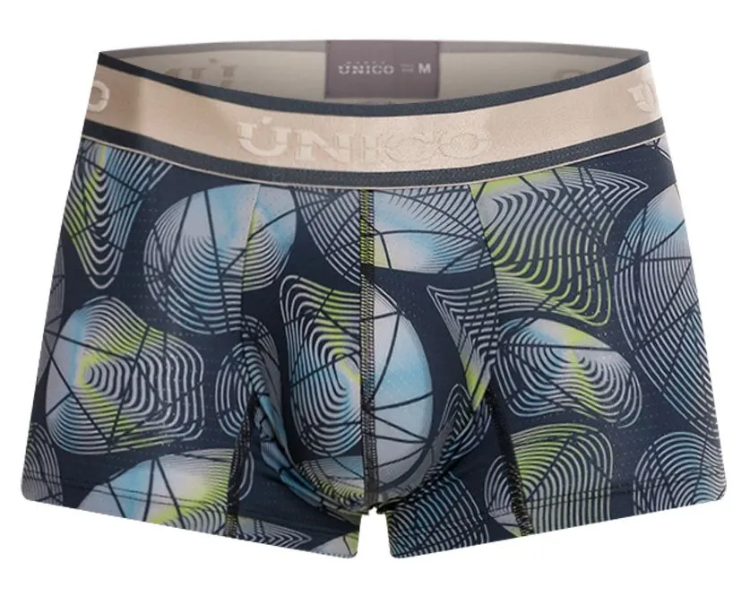Bekleidung_Mundo Unico_Herrenunterwäsche Unico 24100100103 Strahlende Boxershorts Farbe 59-Grau