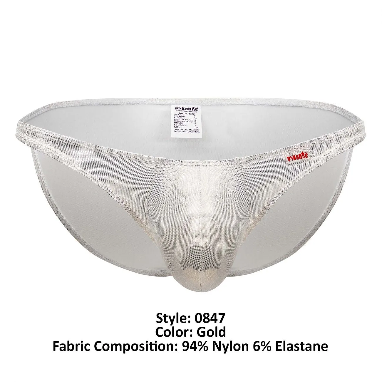Bekleidung_Pikante_Herrenunterwäsche Pikante PIK 0847 Ocean Bikini Farbe Gold