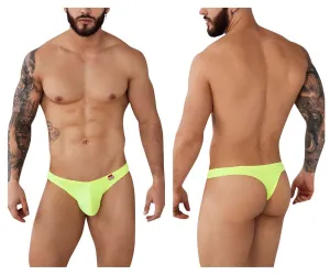 Clothing_Pikante_Mens Underwear Pikante PIK 0978 Angola Thongs Color Green