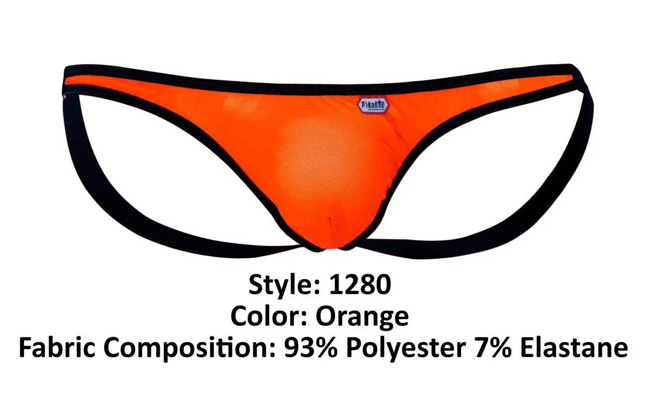 Bekleidung_Pikante_Herrenunterwäsche Pikante PIK 1280 Sonar Jockstrap Farbe Orange