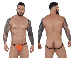 Clothing_Pikante_Mens Underwear Pikante PIK 1280 Sonar Jockstrap Color Orange