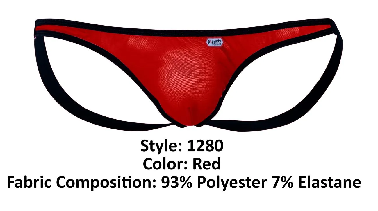 Bekleidung_Pikante_Herrenunterwäsche Pikante PIK 1280 Sonar Jockstrap Farbe Rot