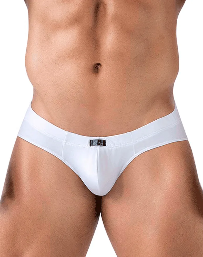 Clothing_Xtremen_Herrenunterwäsche Xtremen 91207b Mikrofaser-Slip Weiß