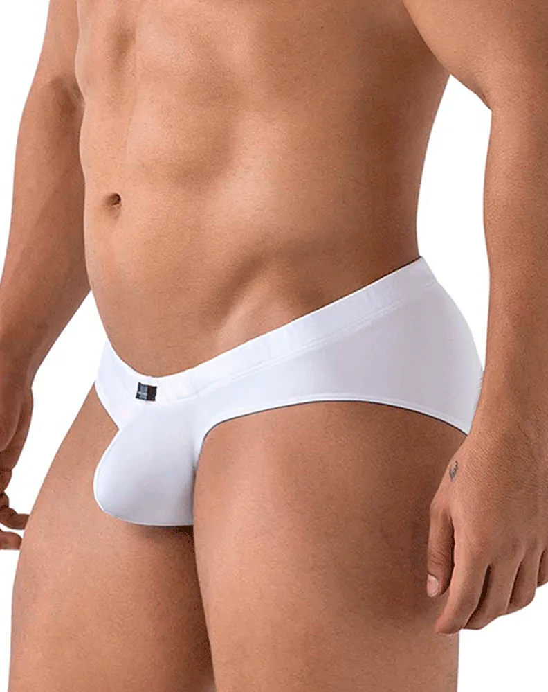 Clothing_Xtremen_Herrenunterwäsche Xtremen 91207b Mikrofaser-Slip Weiß