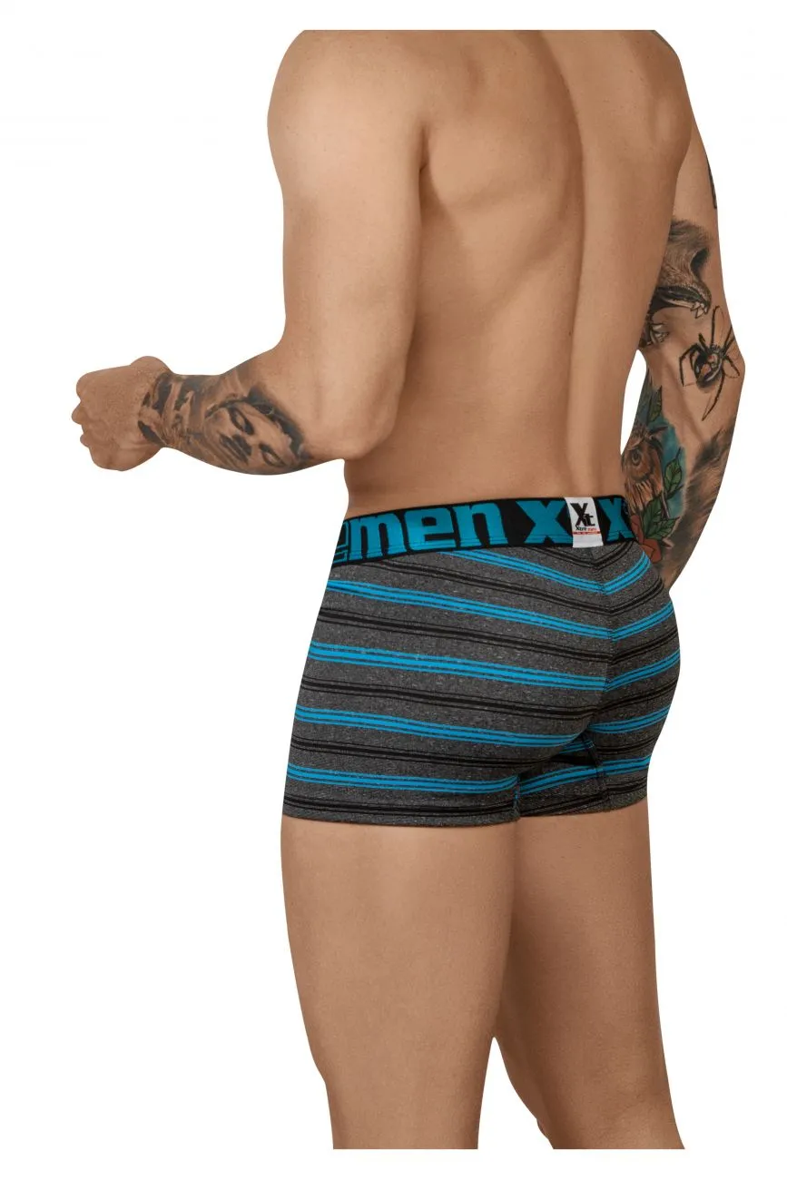 Clothing_Xtremen_Unterwäsche Xtremen 51453C Streifen Slip Farbe Türkis