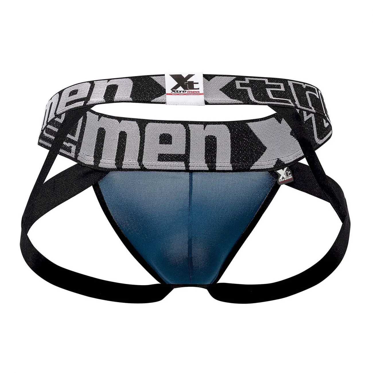 Clothing_Xtremen_Unterwäsche Xtremen 91054X-3 3er-Pack Jockstrap Farbe Petrol-Fuchsia-Petrol