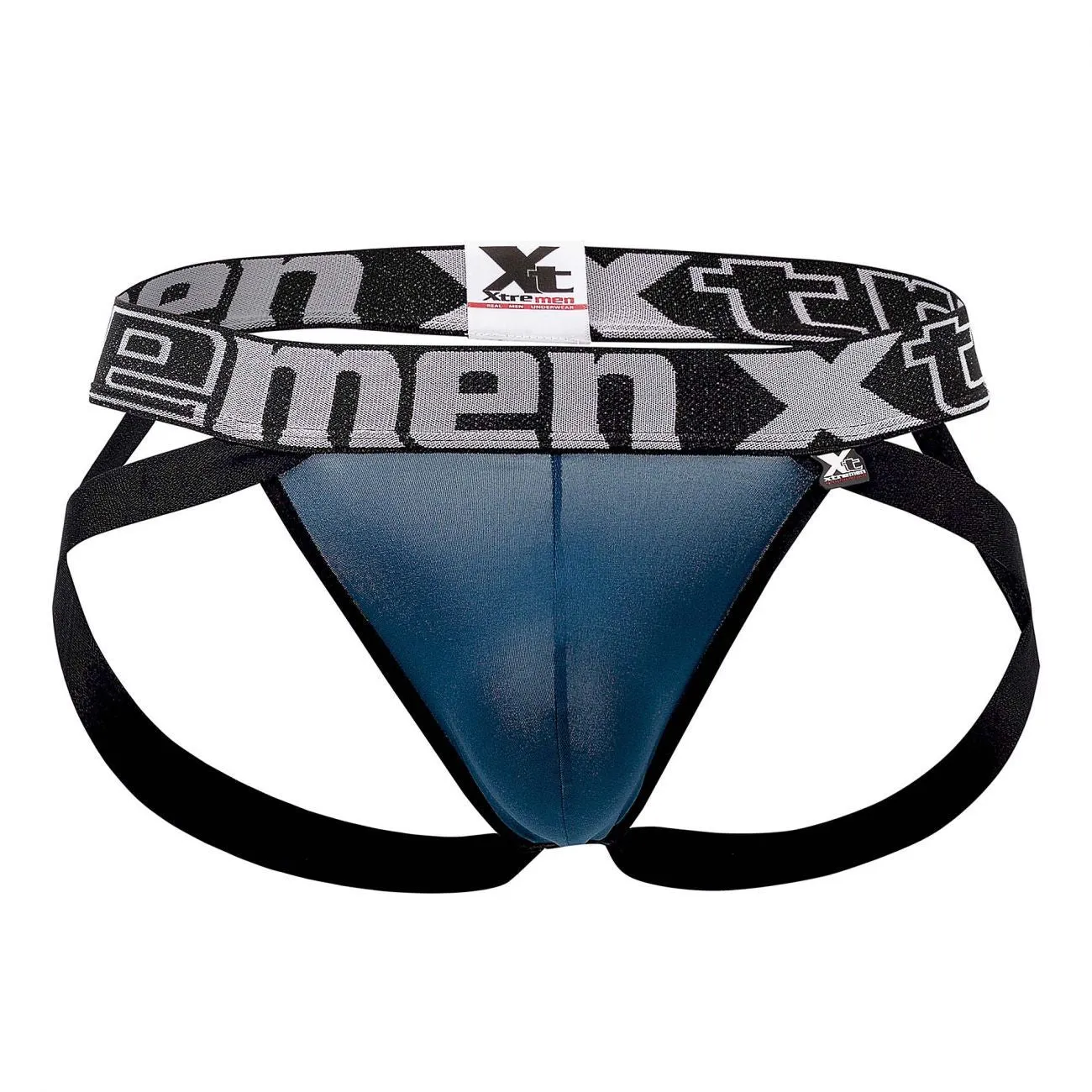 Clothing_Xtremen_Unterwäsche Xtremen 91054X-3 3er-Pack Jockstrap Farbe Petrol-Fuchsia-Petrol