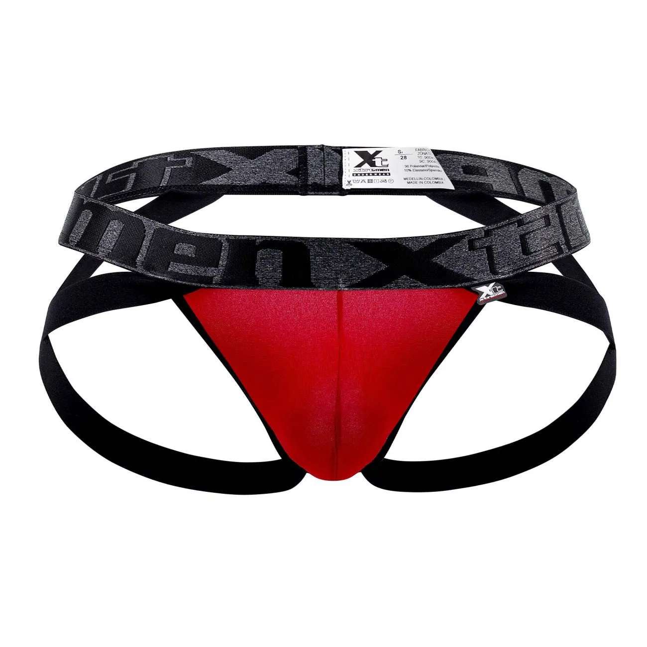 Clothing_Xtremen_Unterwäsche Xtremen 91102 Mikrofaser-Jockstrap Farbe Rot
