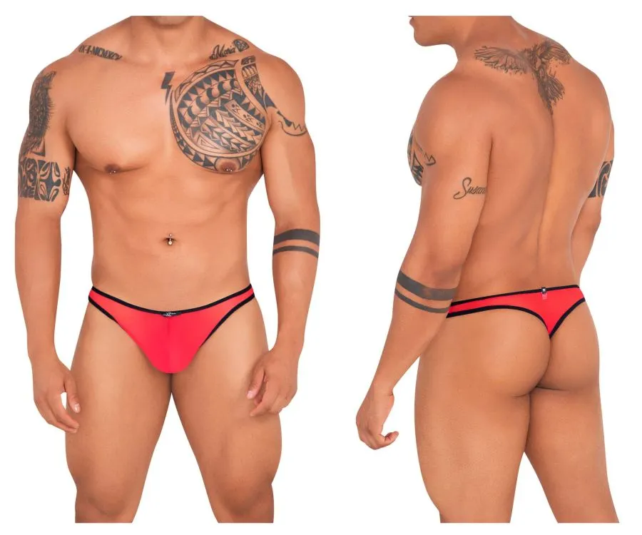 Clothing_Xtremen_Unterwäsche Xtremen 91126 Mesh Tangas Farbe Rot