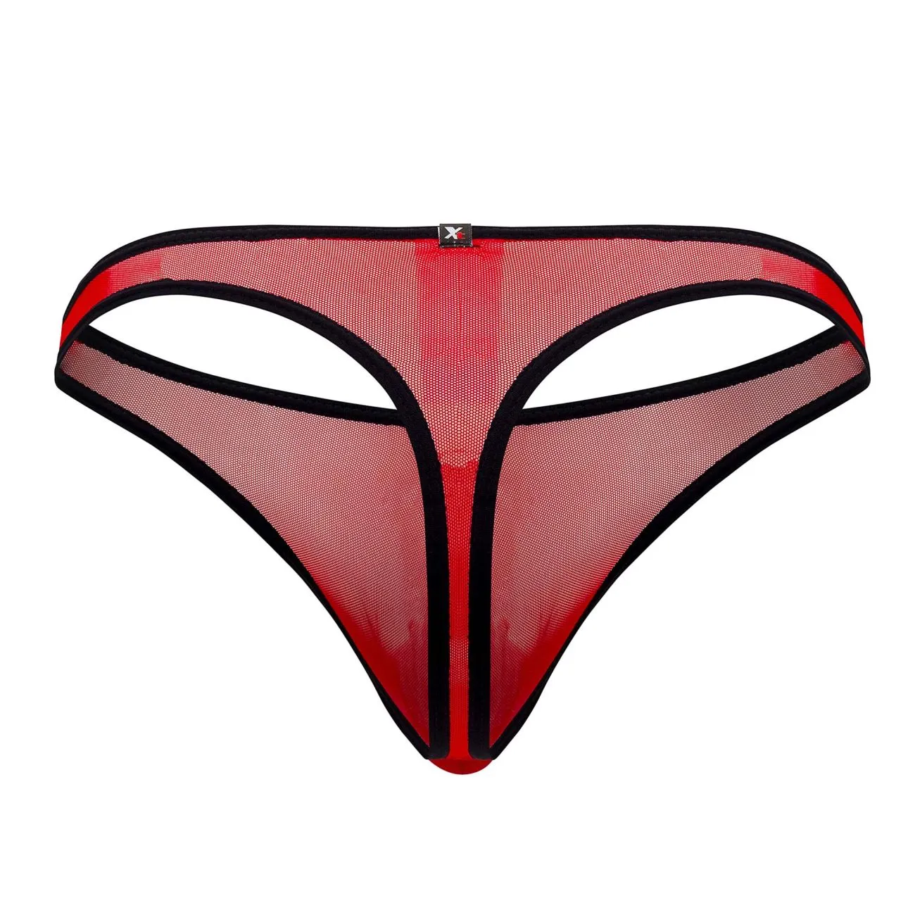 Clothing_Xtremen_Unterwäsche Xtremen 91126 Mesh Tangas Farbe Rot