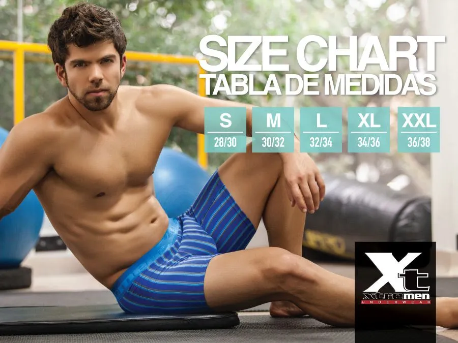 Clothing_Xtremen_Unterhose Xtremen 91130 Bedruckter Jockstrap Farbe Royal