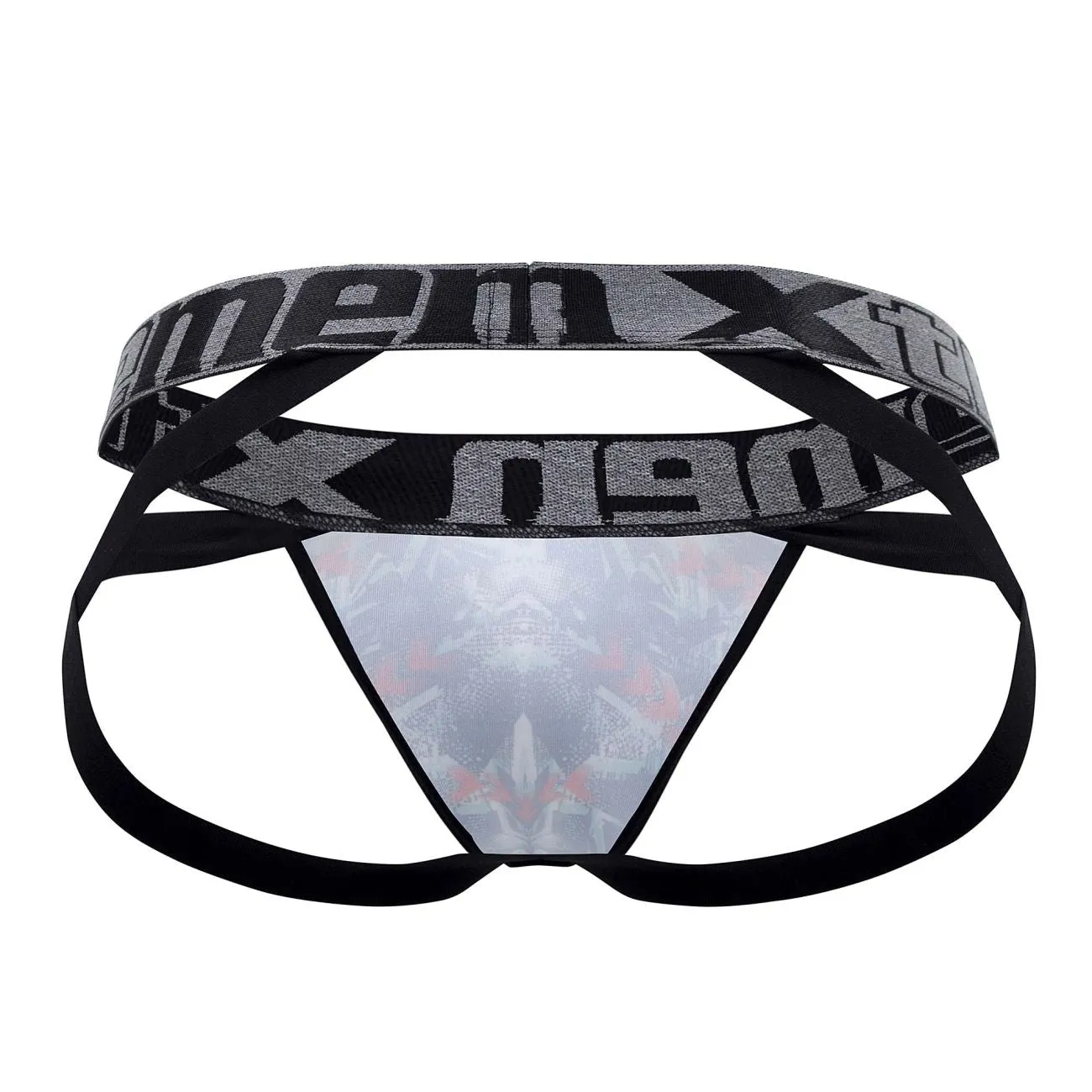 Clothing_Xtremen_Unterhose Xtremen 91130 Bedruckter Jockstrap Farbe Royal