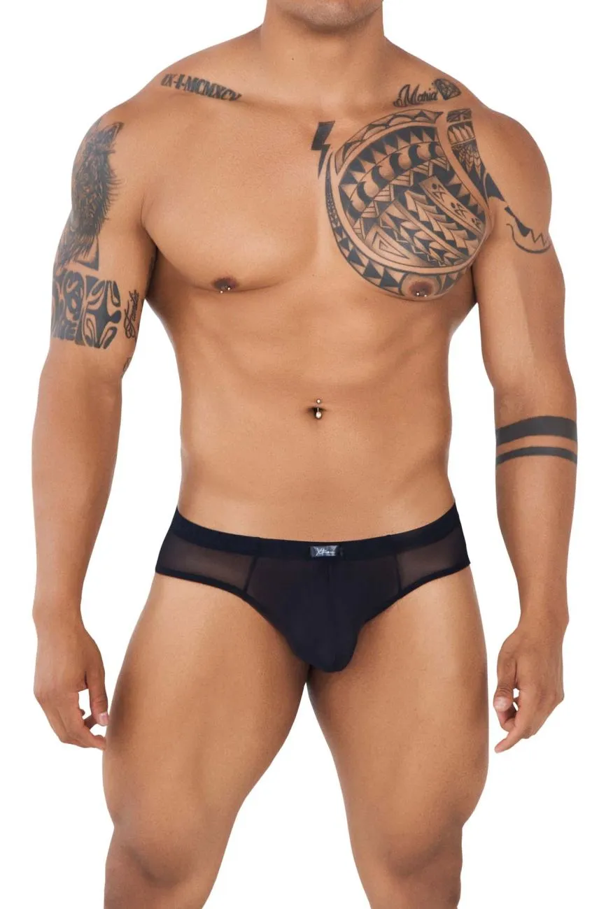 Clothing_Xtremen_Unterwäsche Xtremen 91138 Mesh Slip Farbe Schwarz