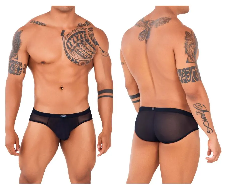 Clothing_Xtremen_Unterwäsche Xtremen 91138 Mesh Slip Farbe Schwarz