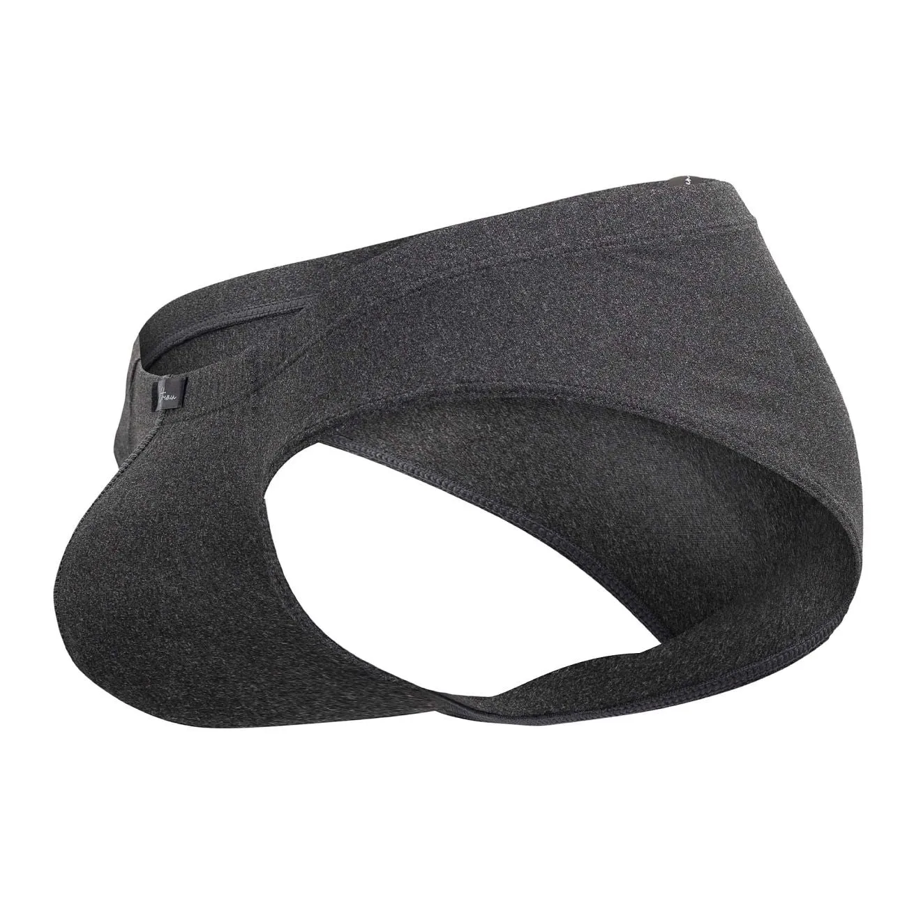 Clothing_Xtremen_Unterwäsche Xtremen 91142 Ultraweiche Slip Farbe Grau Kreuz
