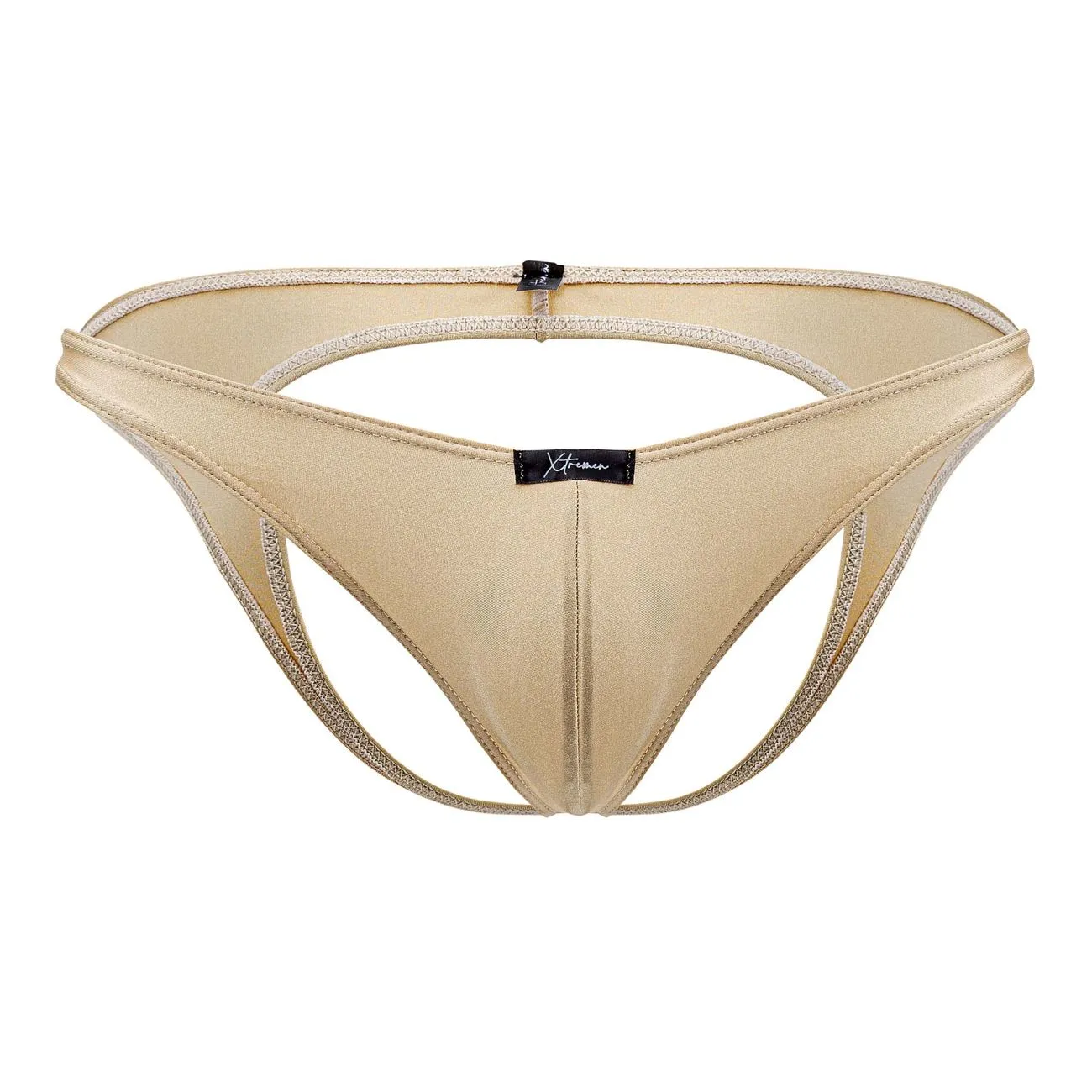 Clothing_Xtremen_Unterwäsche Xtremen 91149 Glitzernder Jockstrap Farbe Gold