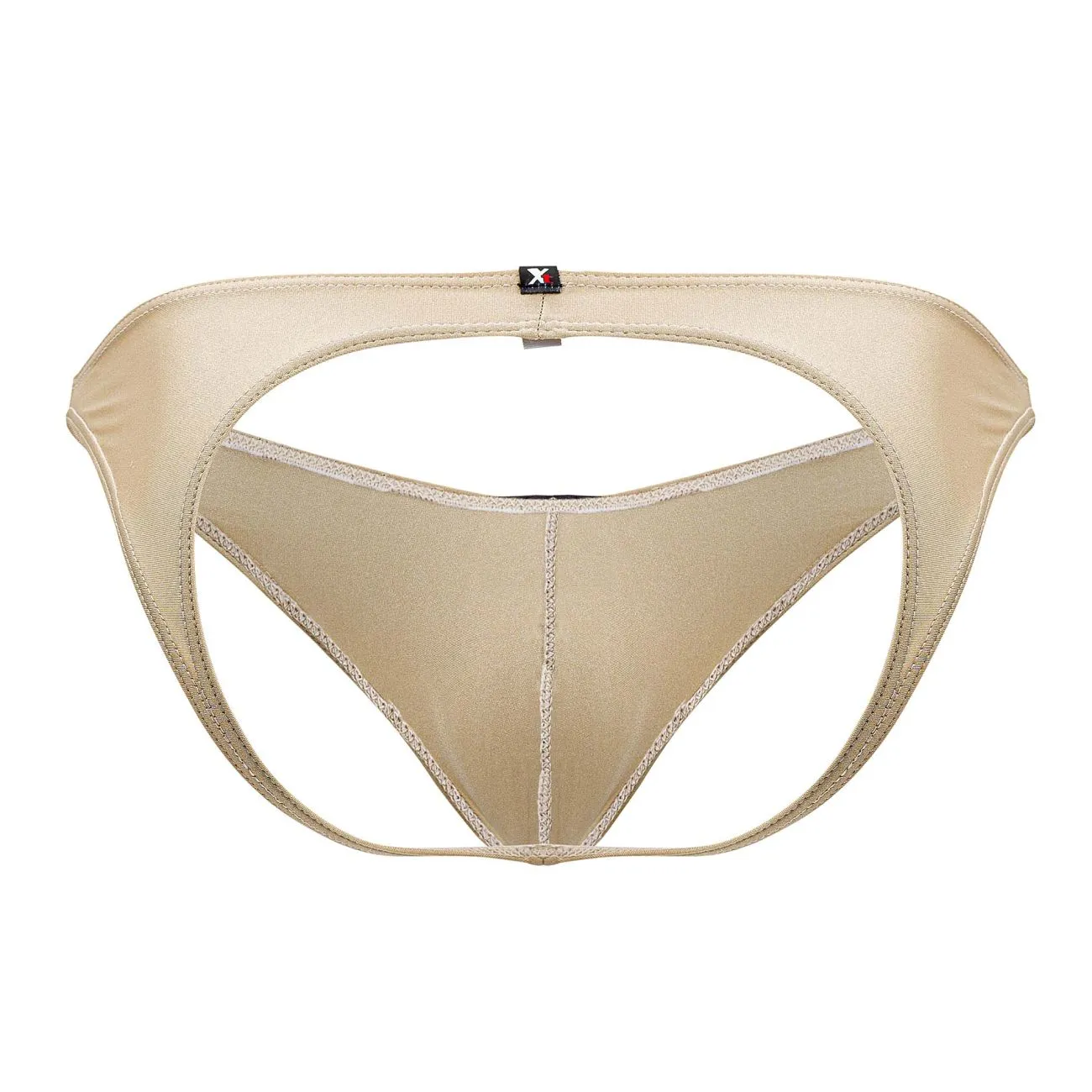Clothing_Xtremen_Unterwäsche Xtremen 91149 Glitzernder Jockstrap Farbe Gold