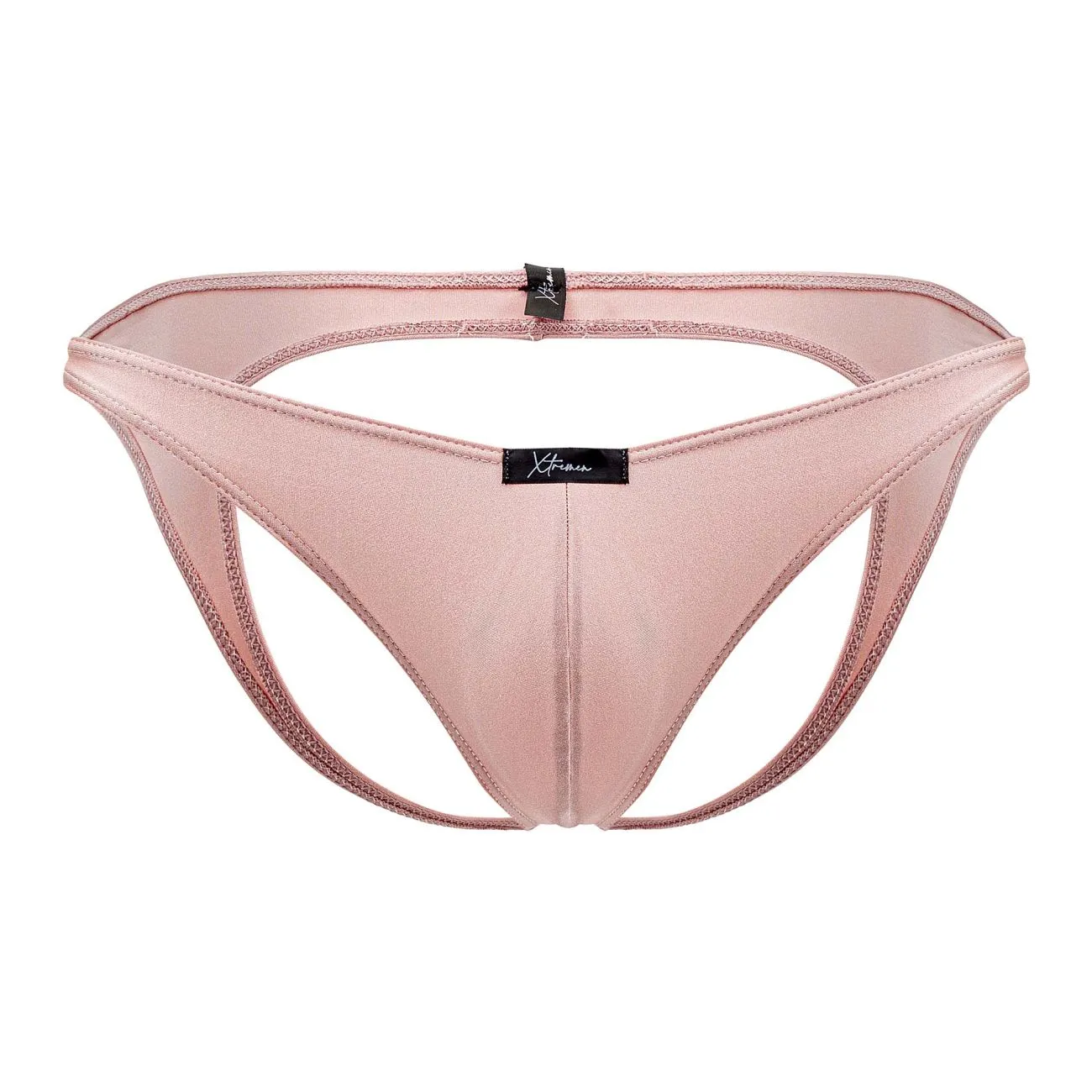 Clothing_Xtremen_Unterwäsche Xtremen 91149 Glitzernder Jockstrap Farbe Rosenholz