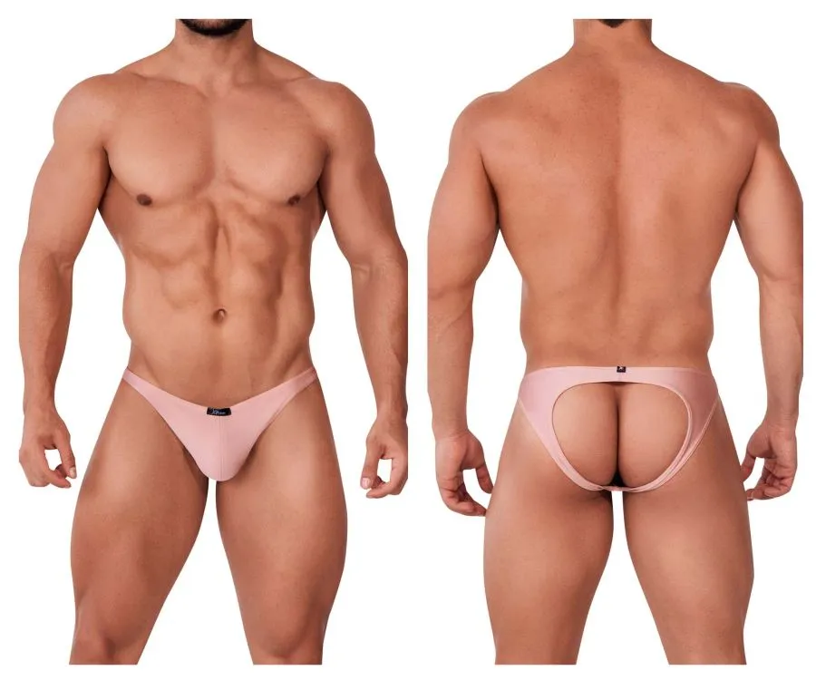 Clothing_Xtremen_Unterwäsche Xtremen 91149 Glitzernder Jockstrap Farbe Rosenholz
