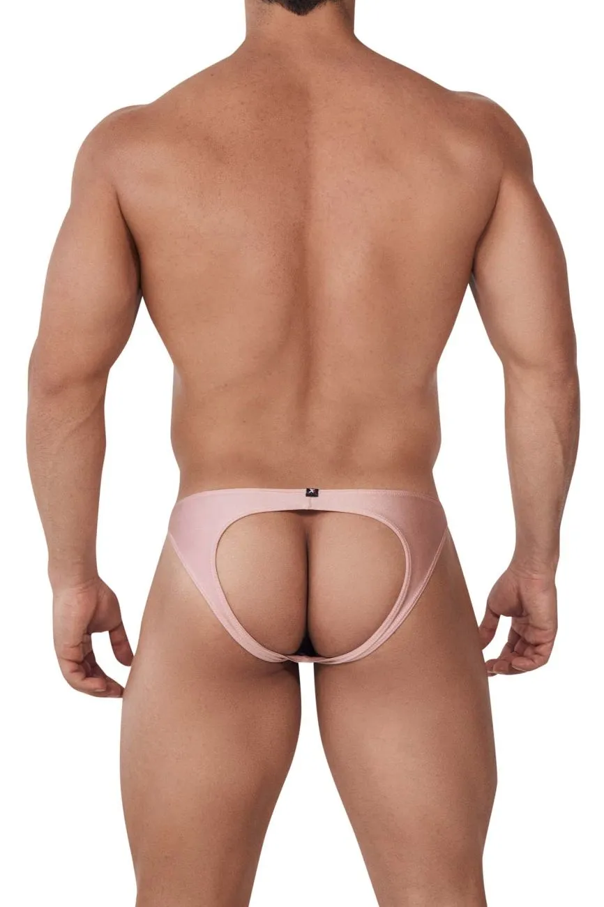 Clothing_Xtremen_Unterwäsche Xtremen 91149 Glitzernder Jockstrap Farbe Rosenholz