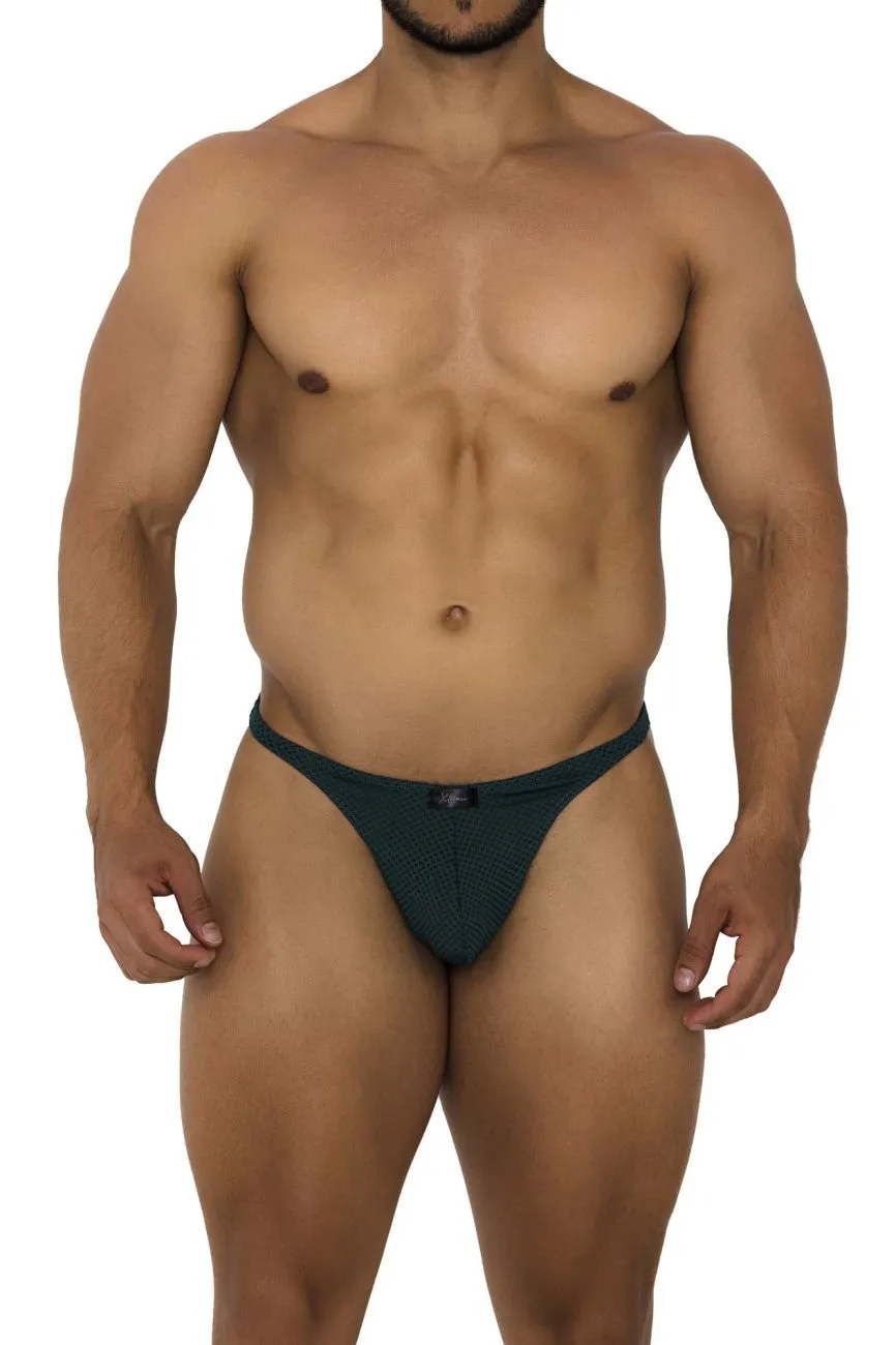 Clothing_Xtremen_Unterwäsche Xtremen 91185 Mesh Tangas Farbe Grün