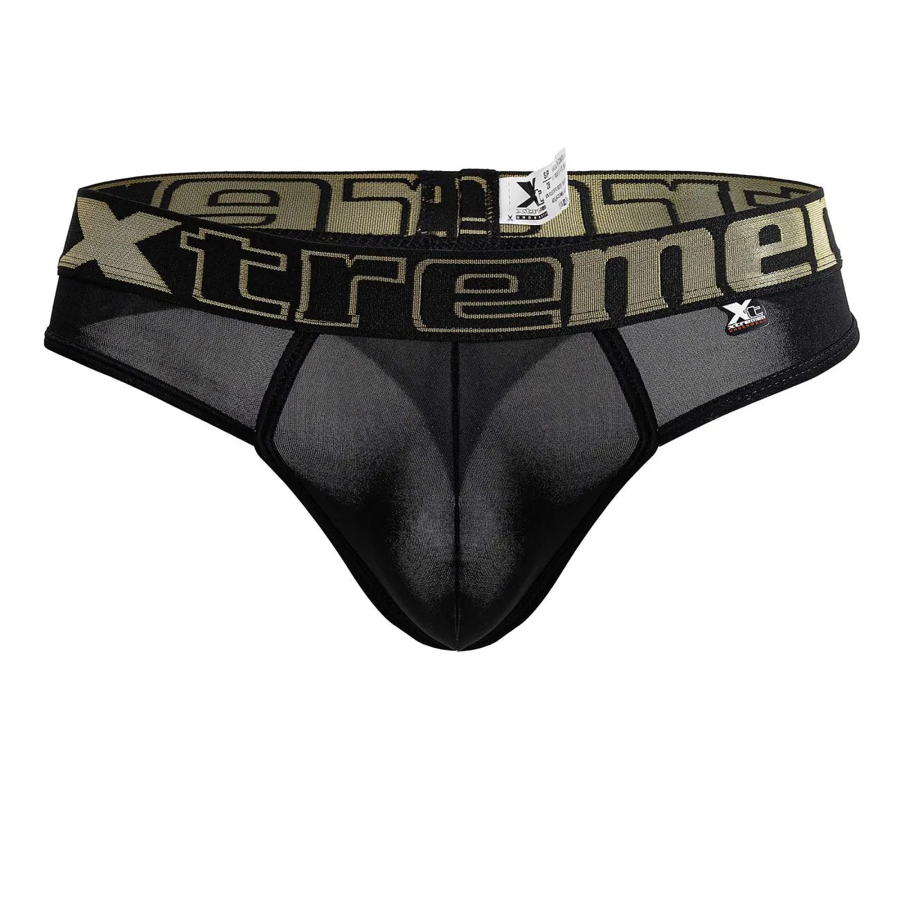 Clothing_Xtremen_Unterwäsche Xtremen 91208B Mikrofaser-Tangas Farbe Schwarz