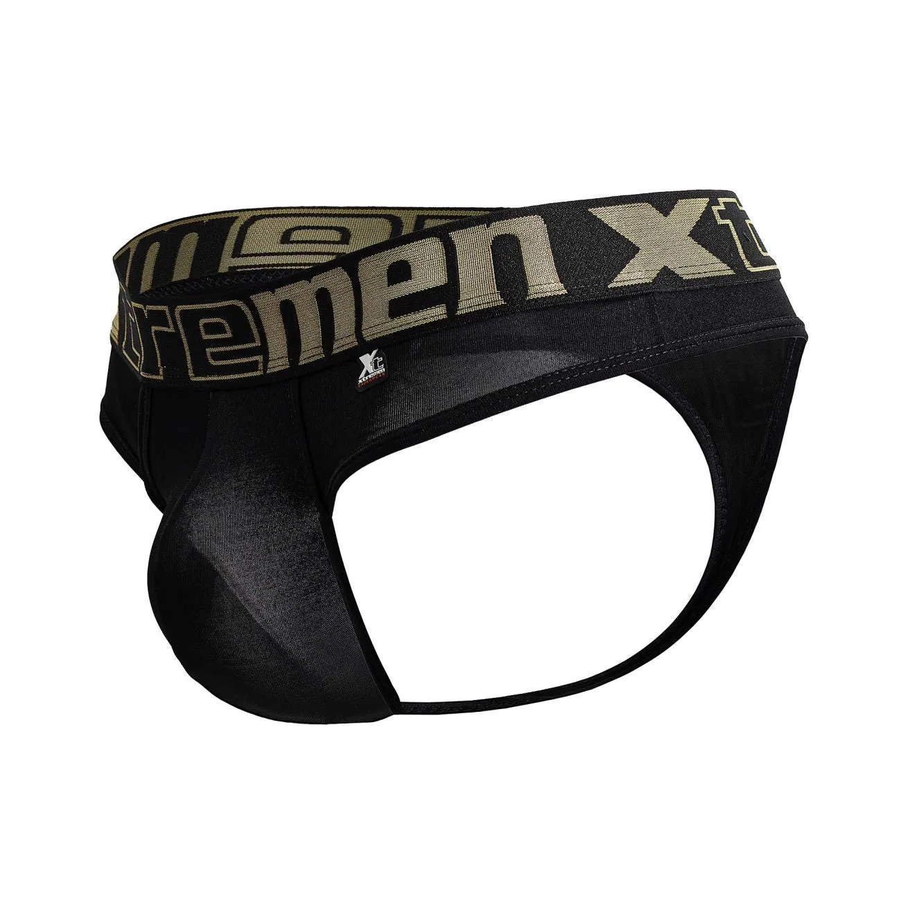 Clothing_Xtremen_Unterwäsche Xtremen 91208B Mikrofaser-Tangas Farbe Schwarz