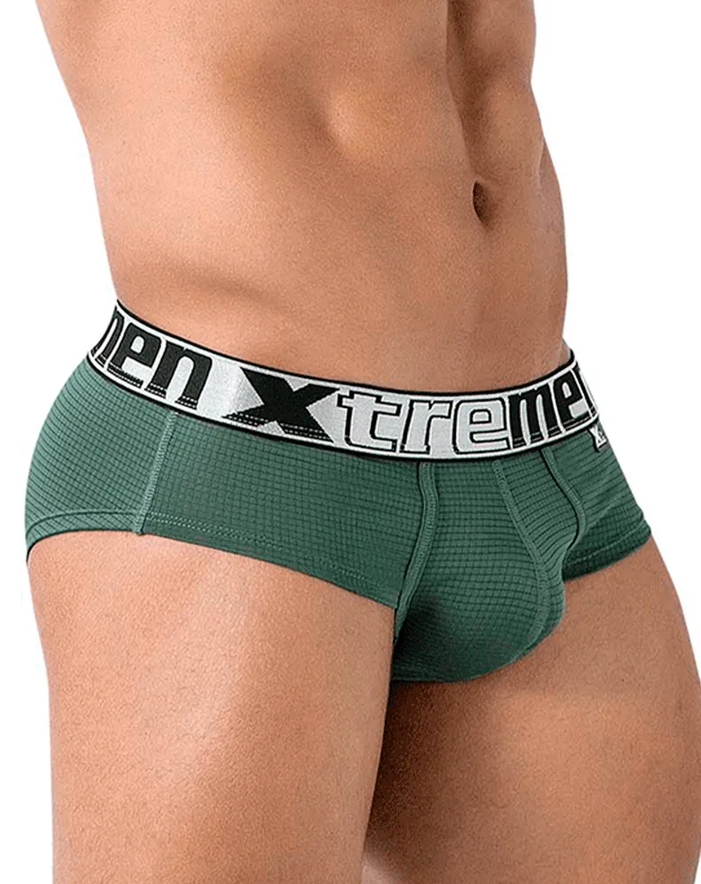 Kleidung_Xtremen_Unterwäsche Xtremen 91221 Mikrofaser-Slip Grün