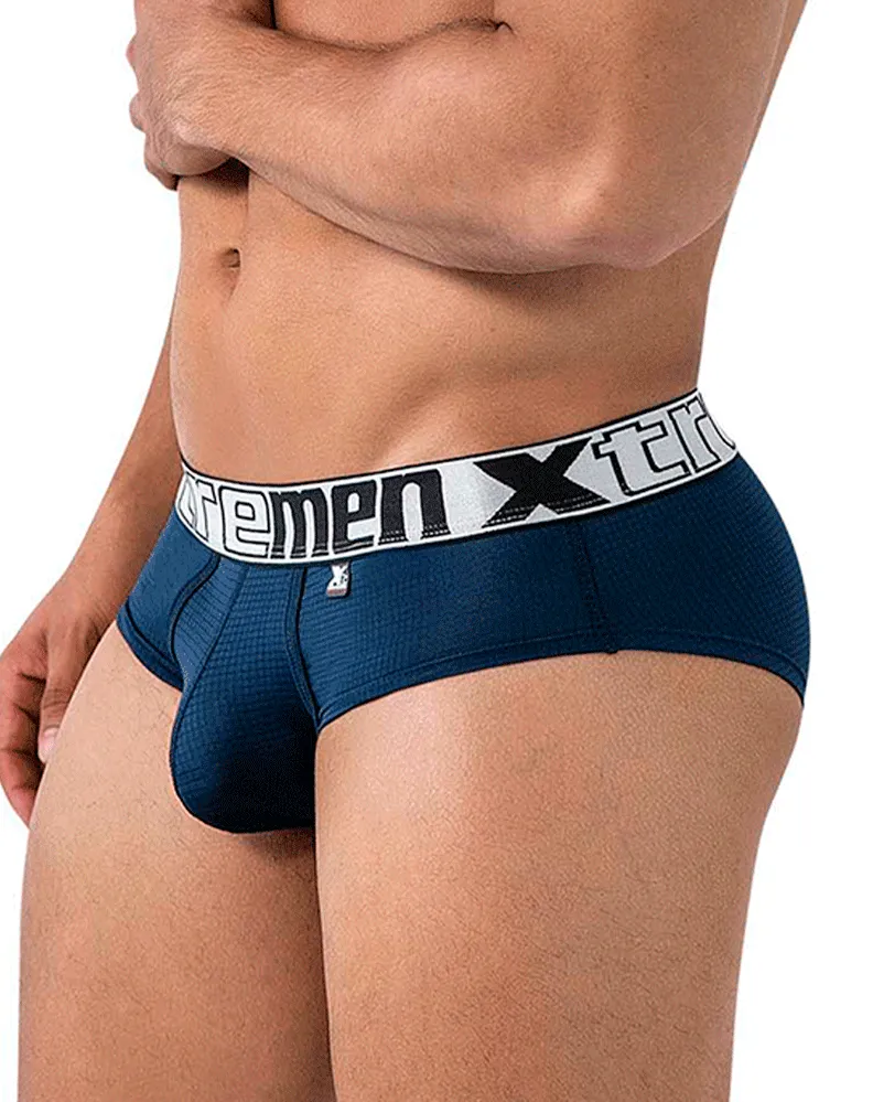 Clothing_Xtremen_Unterwäsche Xtremen 91221 Mikrofaser-Slip Marine