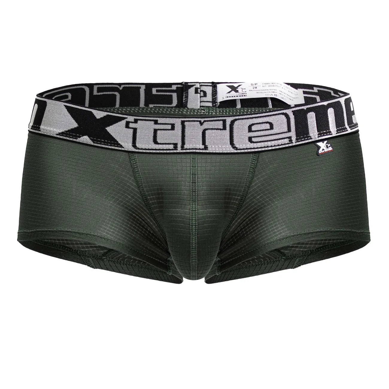 Clothing_Xtremen_Unterwäsche Xtremen 91222 Mikrofaser-Slipfarbe Grün