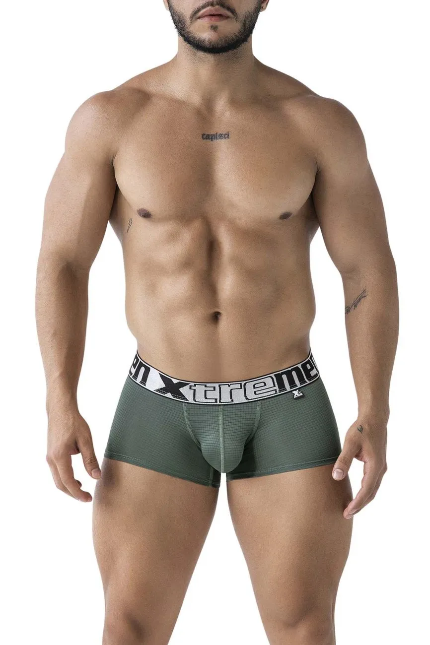 Clothing_Xtremen_Unterwäsche Xtremen 91222 Mikrofaser-Slipfarbe Grün