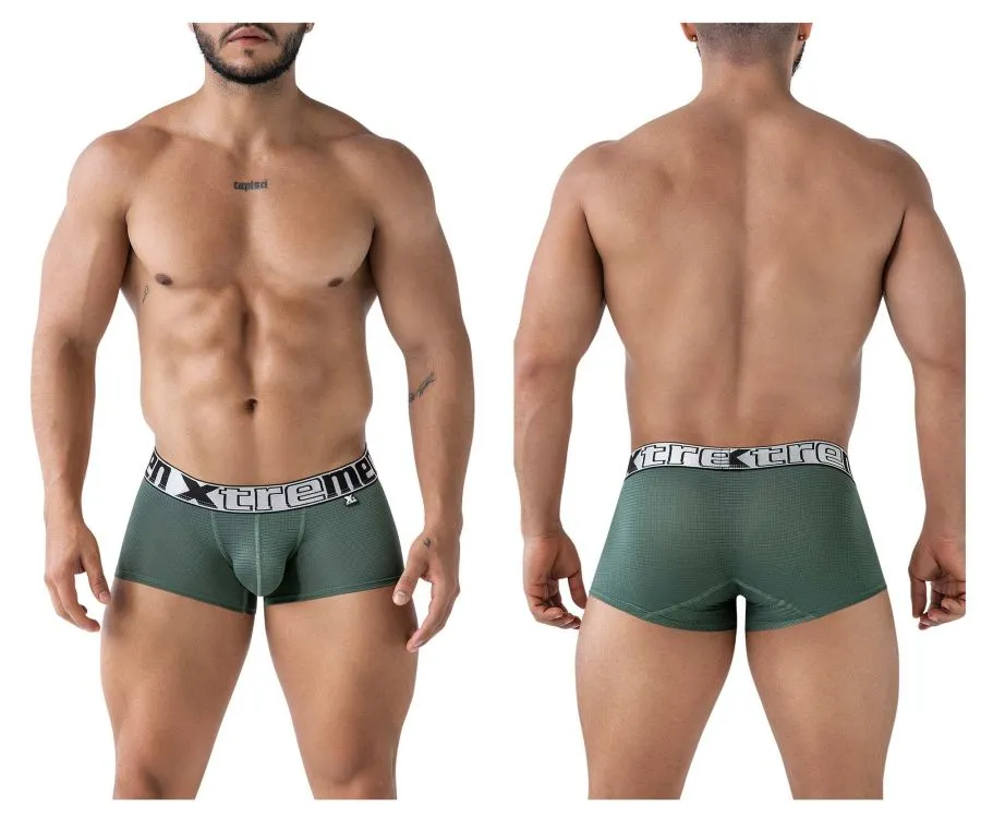 Clothing_Xtremen_Unterwäsche Xtremen 91222 Mikrofaser-Slipfarbe Grün