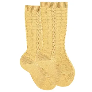 Cóndor Kneehigh Socks Banana C Ndor